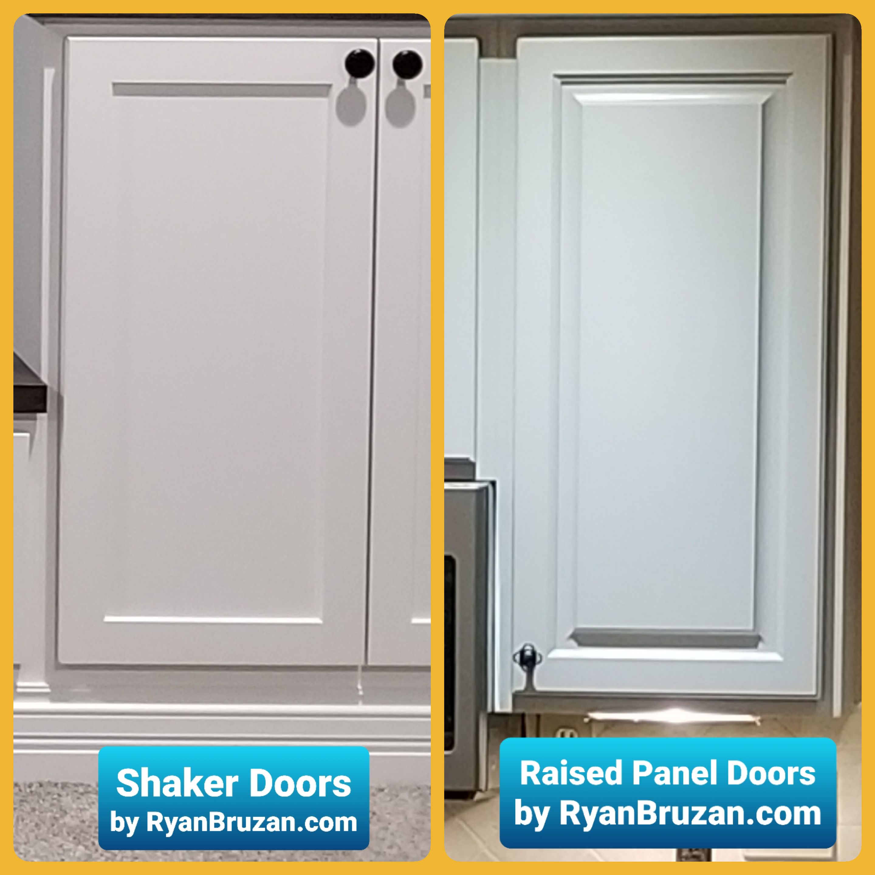 Shaker and Raised Panel Doors